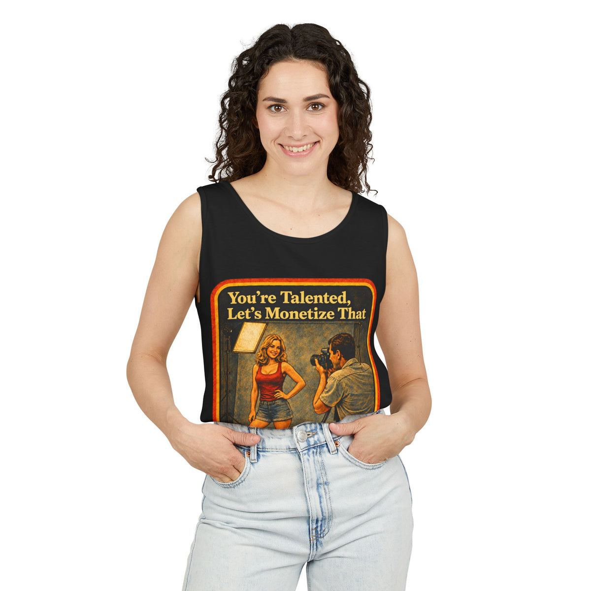 You're Talented, Let's Monetize That Wife Beater in Black, view 3