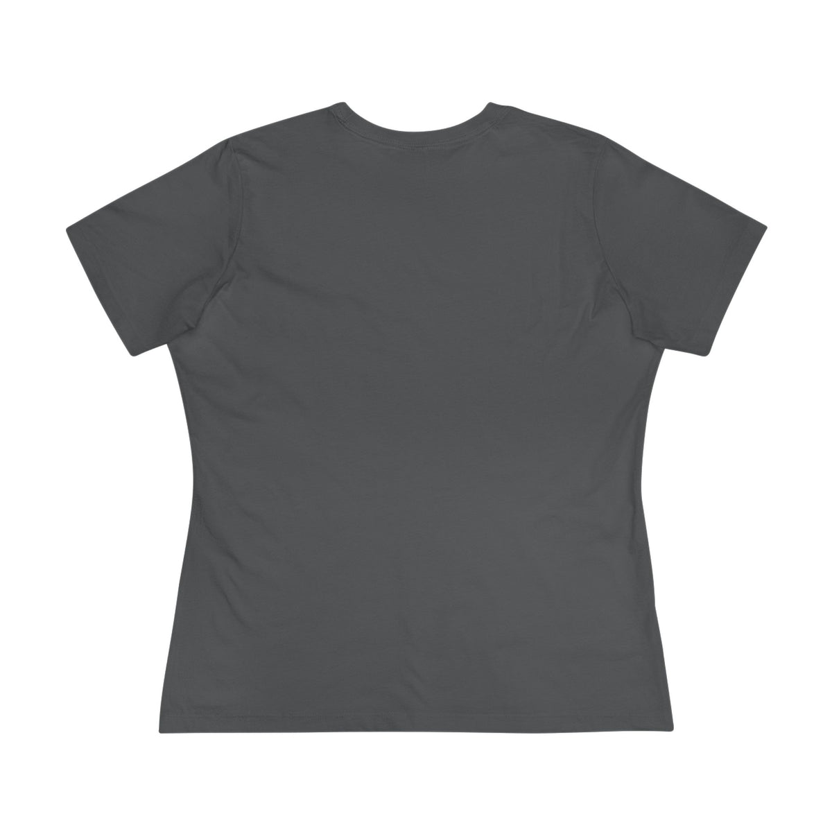 Let's Call Your Guy Women's Tee in Asphalt, view 2