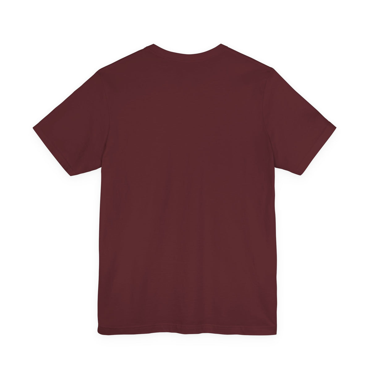 Sharing Is For Cowards Unisex Tee in Maroon, view 2