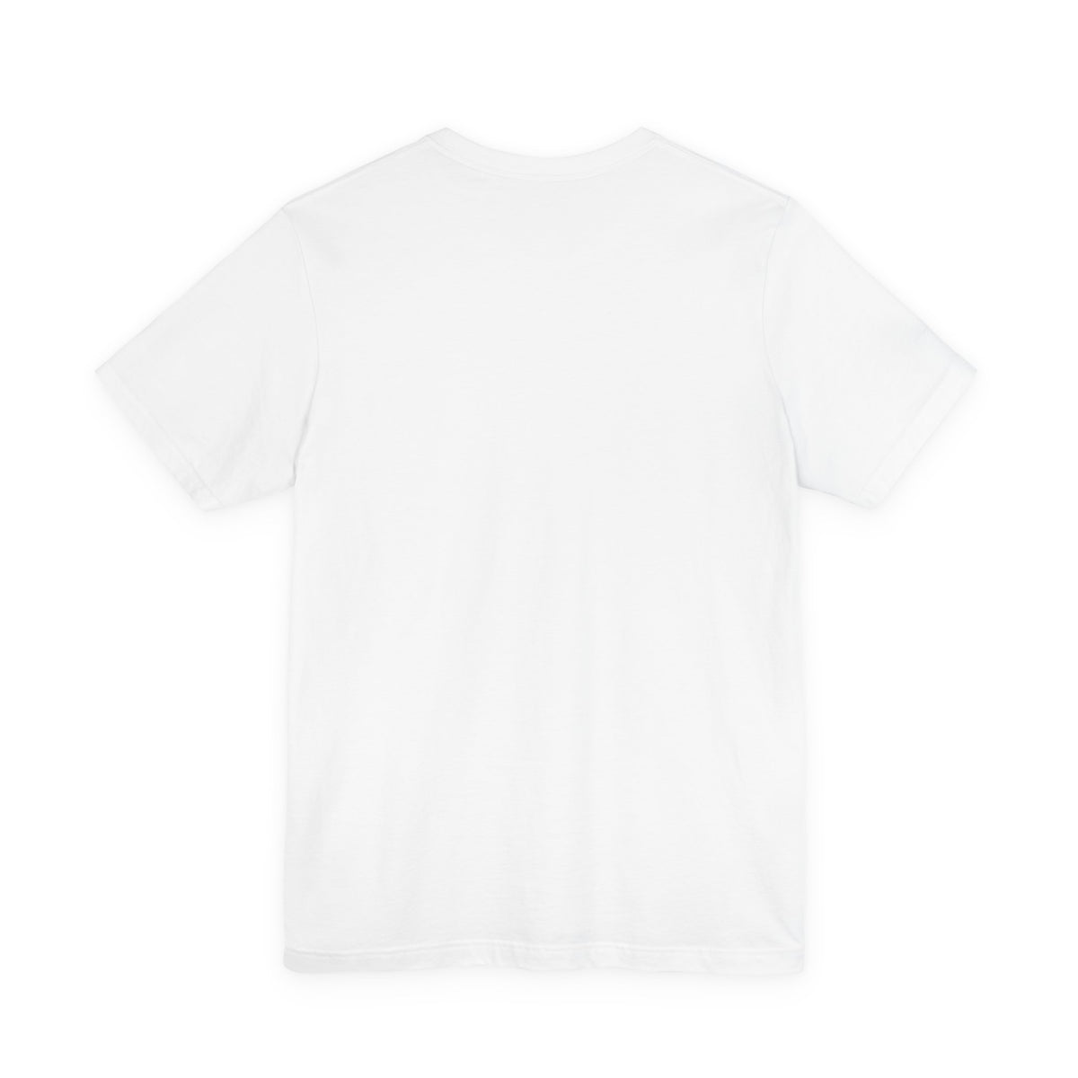 Let's Overthink This Unisex Tee in White, view 2