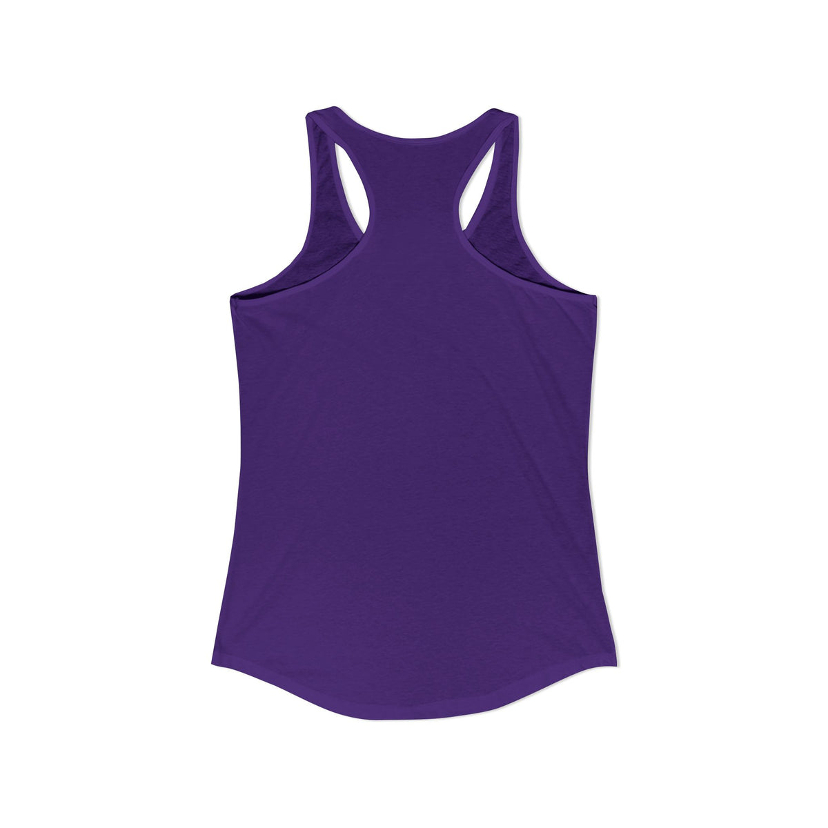Let's Get Another Bag Racerback Tank in Purple Rush, view 3