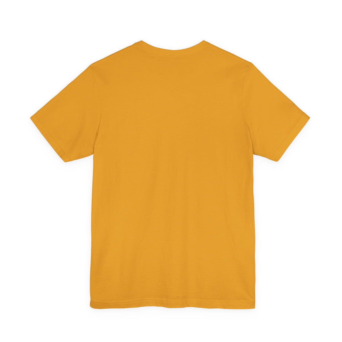 Let's Be Passive Aggressive Unisex Tee in Mustard, view 2