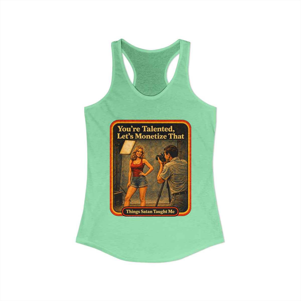 You're Talented, Let's Monetize That Racerback Tank in Mint, view 2